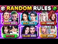 SAVE ONE KPOP SONG: Kpop Random Rule (6 Songs Challenge) | Kpop Quiz