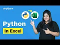 Python In Excel How To Use Python In Excel Python In Excel Tutorial For Beginners Simplilearn