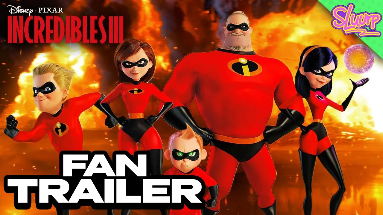 Incredibles 3 (2023) Disney  Pixar Teaser Teaser Trailer Concept #1