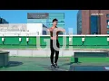 광화문 루프탑 서서 끝내는 5분 복근 루틴ㅣROOFTOP NO REST 5MIN Standing ABS Workout l No gym, High intensity
