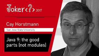 Cay Horstmann Java 9 the good parts not modules