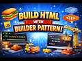 10 Builder Design Pattern in JavaScript Build HTML Automatically Real Example