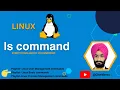 ls command in Linux ls command options List files and directories in Linux