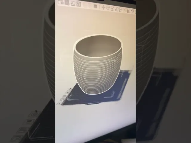 Elegant Plant Pot with Double Bottom  video thumbnail