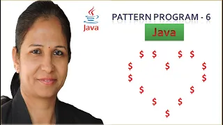 Java Pattern Programs - How To Print Dollars in Heart Shape