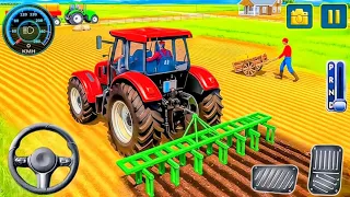 modern tractor farming driving simulator 3d new tractor games android gameplay