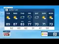 Another warm afternoon Tuesday October 3 2023