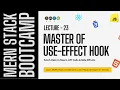 useEffect Hook in React Complete Beginner Guide Data Fetching Explained