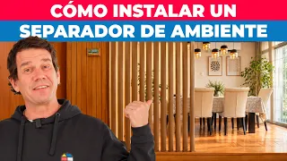 Cómo hacer un separador de ambientes para ganar privacidad