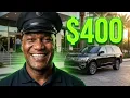 Lyft Black SUV in my new truck and how much I made on my first night