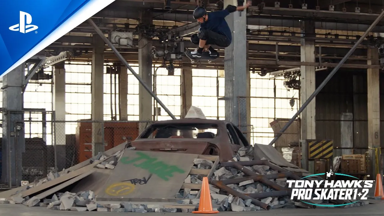 Трейлър Tony Hawk's Pro Skater 1 + 2 - Warehouse Stunt | PS4
