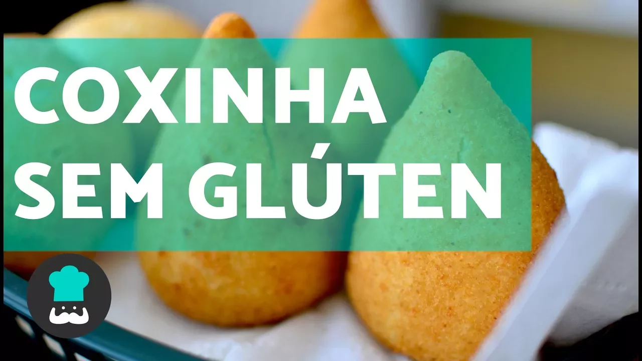 COXINHA DE FARINHA DE ARROZ SEM GLÚTEN