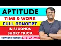 Time and Work Time and Work Short Part-1 SSC CGL KVS Bank PO DSSSB CTET