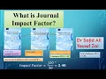 What is Journal Impact Factor and How it is calculated