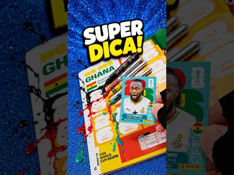 Como DESENHAR a PENÚLTIMA bandeira do Álbum de Figurinhas da Copa 2026