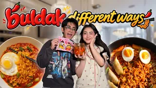 Cooking Buldak with my Brother II Bea Borres