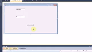 Visual Basic How to implement a database Part 2 User Login