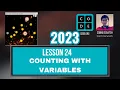 Code org Lesson 24 Counting With Variables Express Course 2023 Update