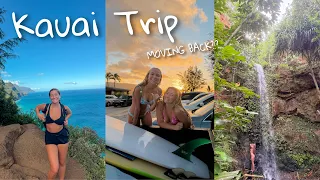 MOVING BACK TO KAUAI?!? // sister trip to Hawaii // travel vlog