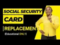 How to Get a Social Security Card FAST Educational Purposed ONLY Shamika Saves