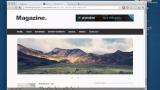 RWD With Skeleton Implementing Flexslider