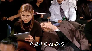 Ross Falls Asleep at Rachel’s Work Event | Friends