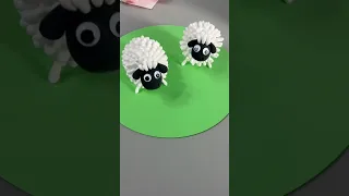 How to make sheep with earbuds