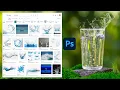 How to Make Watersplash Transparent with Photoshop
