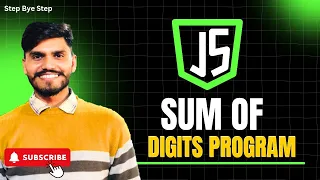 Sum of Digits Program in JavaScript