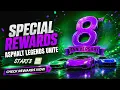 Asphalt 9 Legends Unite 8th Anniversary Special Free Gifts Rewards for Everyone