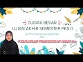 TUBES UAS PKS II Membuat Program Perulangan Percabangan Array dengan C dan Flowgorithm