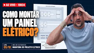 Como MONTAR um PAINEL ELÉTRICO do Zero?! | Maratona #05
