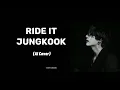 Lagu Ride it-Jungkook (AI Cover)