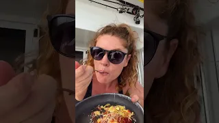 Cooking in sporty seas🤢 #sailing #sailboat #travelvlog #boatlife #cooking #ocean #sailingfamily