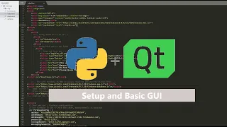 PYQT Tutorial Setup and Basic GUI Application with QT Designer