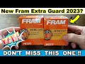 Old Fram Extra Guard PH7317 Oil Filter vs New Fram Extra Guard PH7317 Oil Filter Comparison