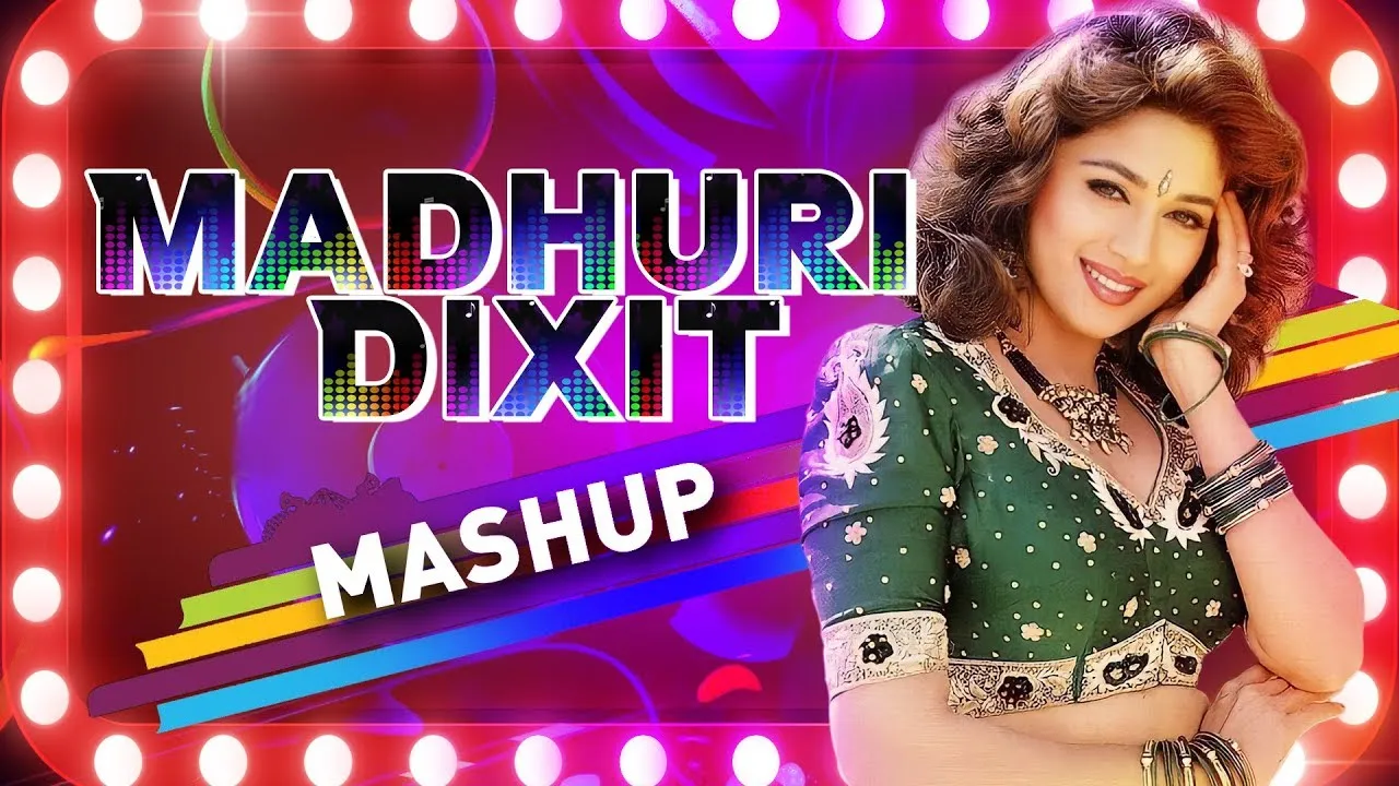 Madhuri Dixit Remix & Mashup Dance By DJ Suketu | Madhuri Dixit | Bollywood Songs Mashup 2023