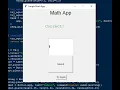 Simple Math App using Python