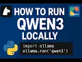 Run Qwen3 Locally with Ollama Python Build GenAI Apps Without the Cloud 2025 Tutorial