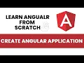 Create Angular Application From Scratch Angular Tutorial Beginner Course Front End Development