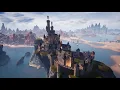 CONAN EXILES building - castle on the rock DLC PEOPLE OF THE DRAGON timelapse