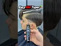 Download Lagu EASY MID TAPER FADE TUTORIAL!🔥 #barber #barberlove #barbershop #haircut #belgiumbarber #hairstyle