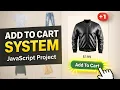 JavaScript Project Shopping Products With Add to Cart Functionality