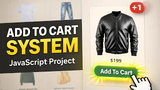 JavaScript Project Shopping Products With Add to Cart Functionality