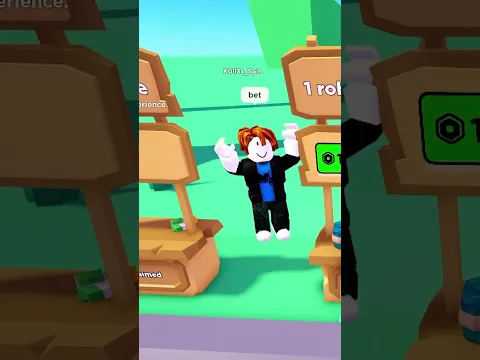 1 Robux = 1 Jump 🦘 #shorts #roblox #plsdonate