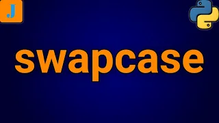 Python swapcase