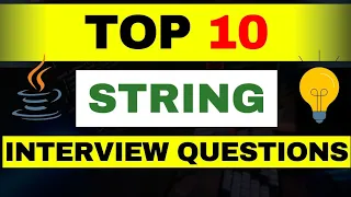 Java String Interview Questions You Must Prepare Before Any Interview Java Interview Questions