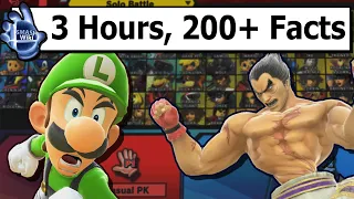 Wiki Trivia for EVERY Character in Smash Ultimate Supercut