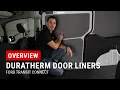 Legend DuraTherm Door Liners Overview in Our 2016 Ford Transit Connect LWB