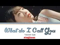 Download Lagu TAEYEON - What Do I Call You RINGTONE | Download mp3